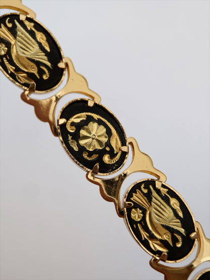 Vintažinė Damaskino apyrankė