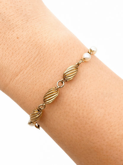 Retro “Winard” gold-plated bracelet