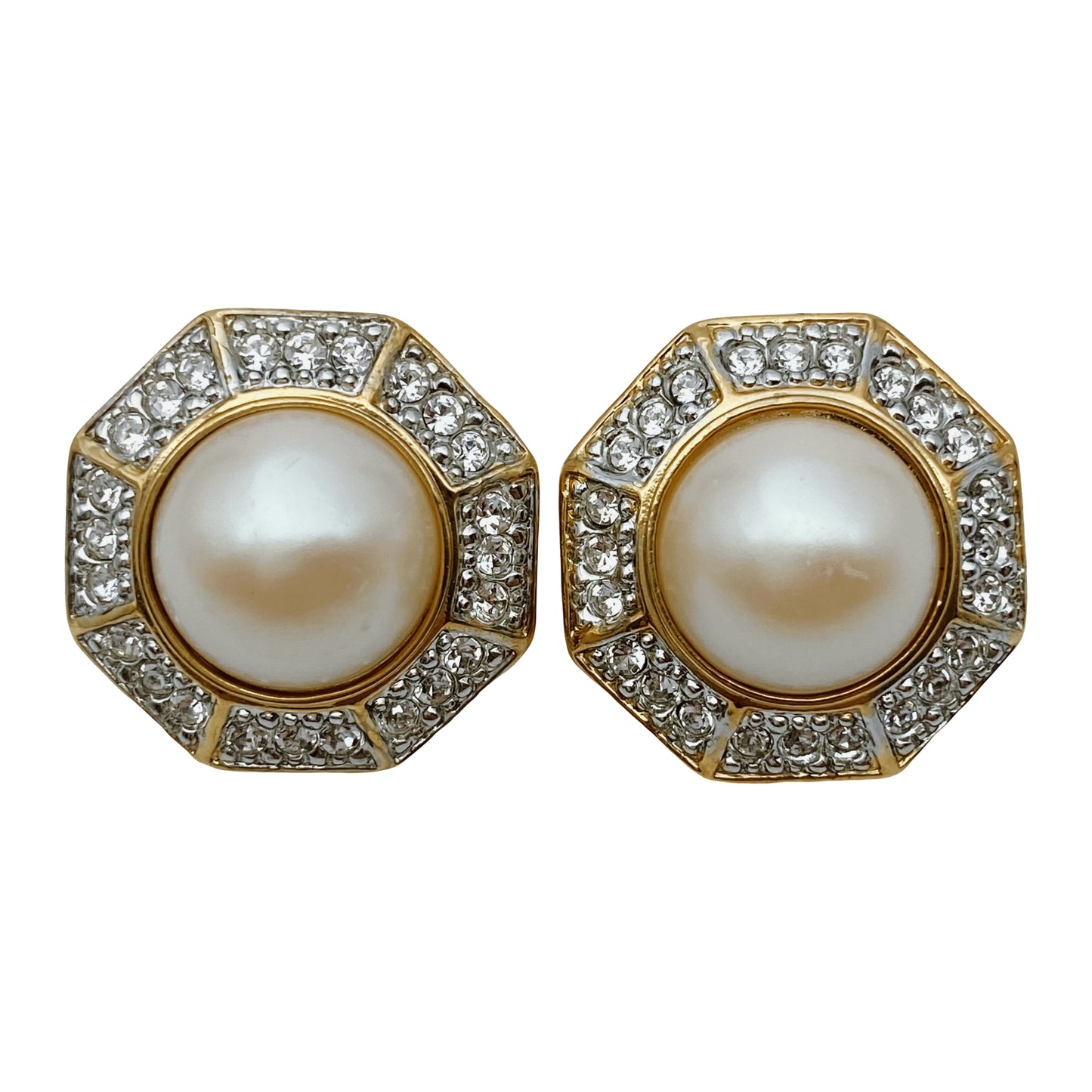 Pearl earrings